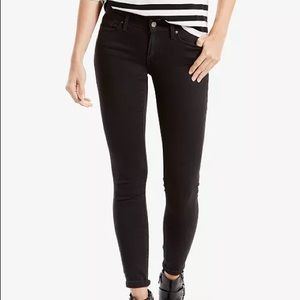 Levi’s 711 Skinny Jeans - Black - 8 S - W29, L28